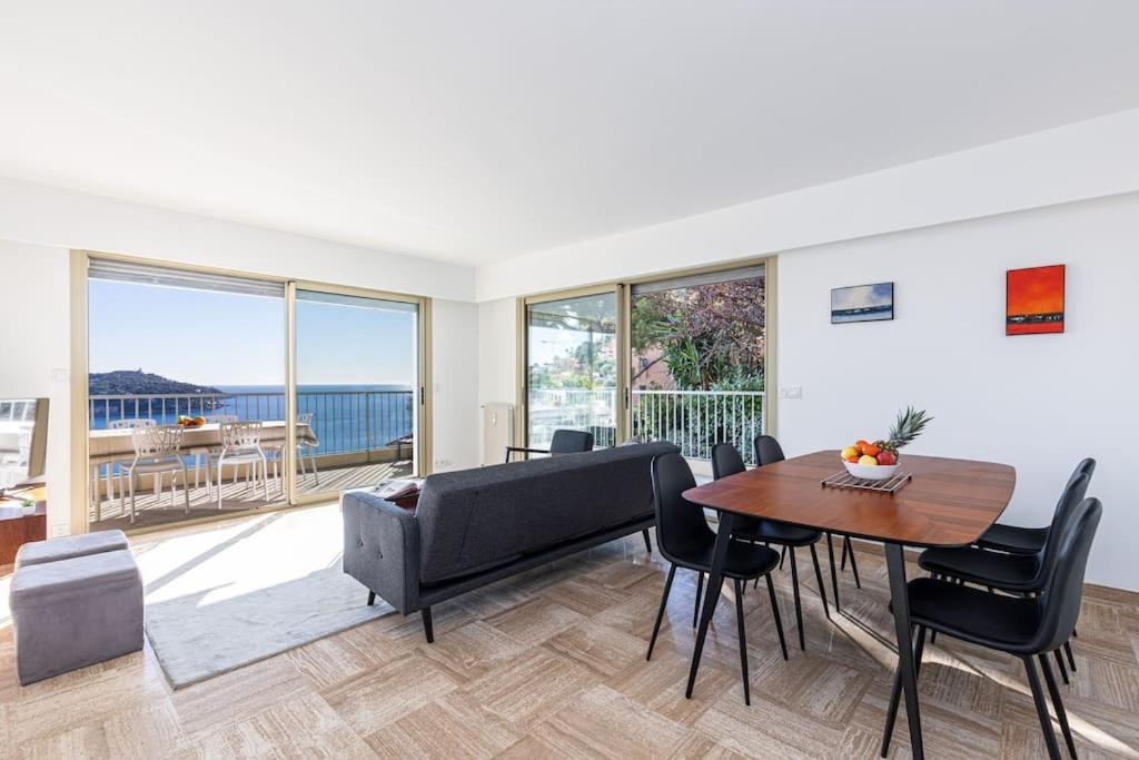 Villefranche Sur Mer:Appartement-Villa, Vue Mer, Jardin, Parking. Exteriér fotografie
