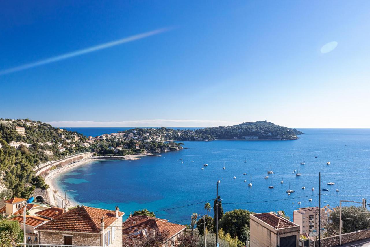 Villefranche Sur Mer:Appartement-Villa, Vue Mer, Jardin, Parking. Exteriér fotografie
